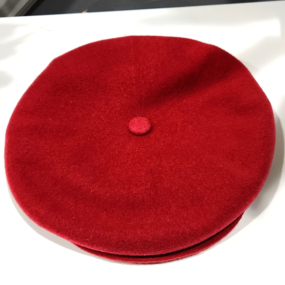 Kangol,Large,Maroon Wool Hawker News Boy Cap